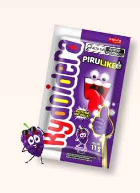 Pirulito Pirulike Uva 11g