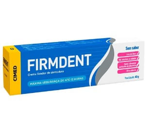 Firmdent Creme Fixador Dentadura s/ Sabor - 20g