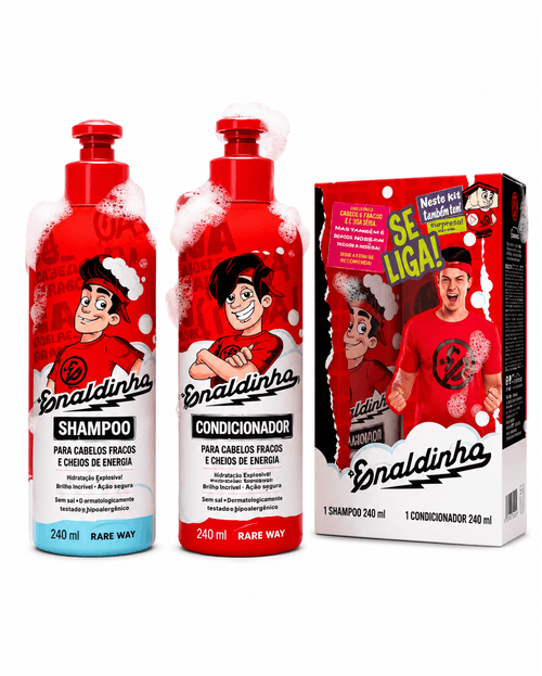 Kit Enaldinho Rare Way Shampoo + Condicionador - 200ml