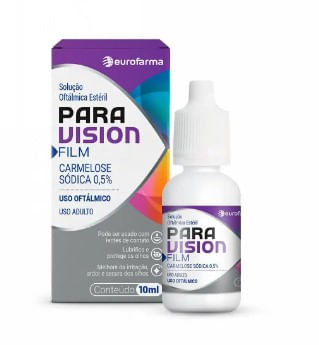 Colírio Paravision Film Solução Oftálmica - 10ml
