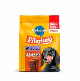 Pedigree Filezitos Adulto Churrasco - 400g