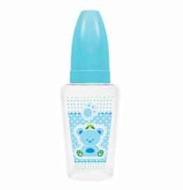 Mamadeira Lilo Minifor Primeiro Passo Silicone Azul - 50ml