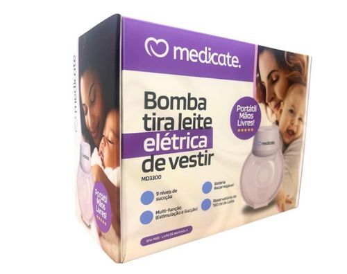 Bomba Tira Leite Elétrica de Vestir