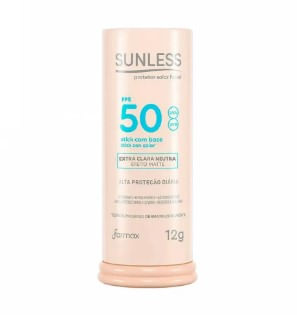 Protetor Solar Facial Sunless Stick Extra Clara Neutra FPS50 - 12g