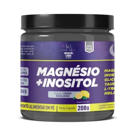 Magnésio Inositol Limão - 208g