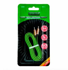 Cabo Tipo C USB CT Encartelado
