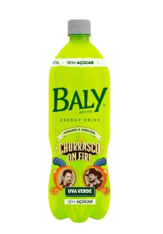 Energético Baly Uva Verde s/ Açúcar - 1L