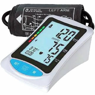 Aparelho de Pressão Automático Digital Branco c/ Inmetro