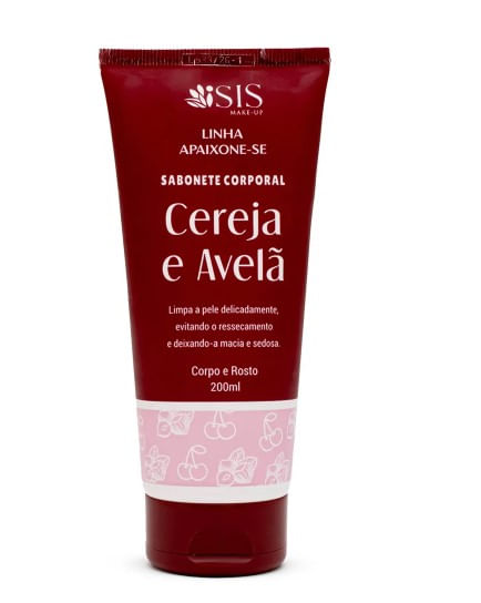 Sabonete Corporal Cereja e Avelã - 200ml