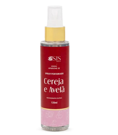 Body Splash Perfumado Cereja e Avelã - 120ml
