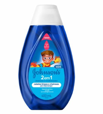 Johnson Baby Shampoo e Condicionador 2 em 1 - 400ml