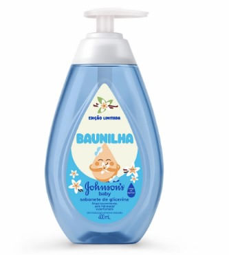 Sabonete Johnson Líquido Baby Baunilha - 400ml