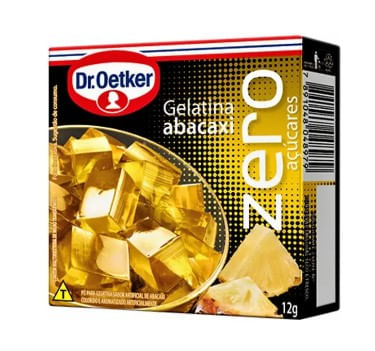 Gelatina Zero Abacaxi - 12g