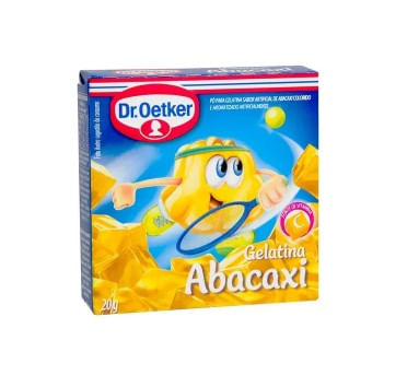 Gelatina Abacaxi Oetker - 20g