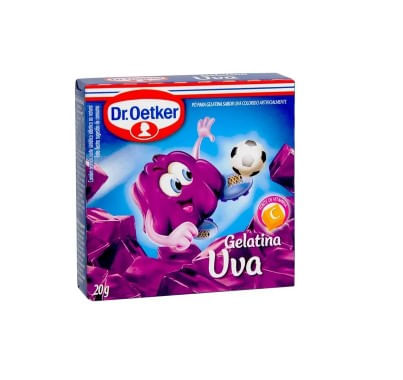 Gelatina Uva Oetker - 20g