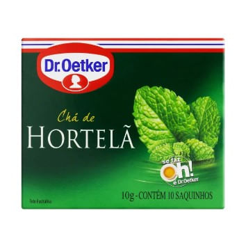Chá Hortelã Oetker - 10 Sachês