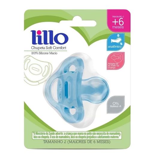 Chupeta Soft Divertida 100% Silicone Anatômica F2 M