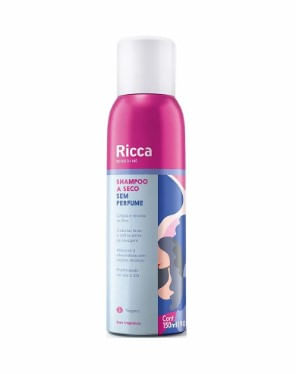 Shampoo a Seco Ricca s/ Perfume - 150ml