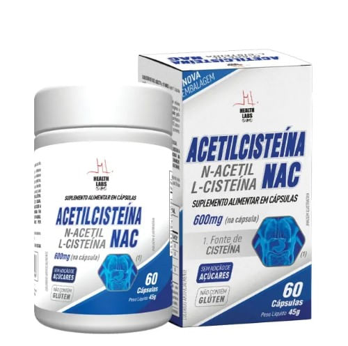 Acetilcisteína 600g - 60 Comprimidos