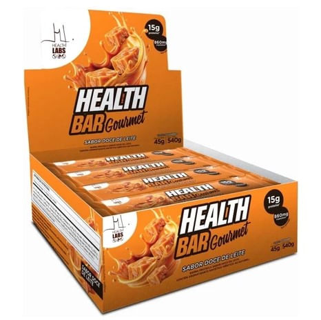 Barra de Proteína HealthBar Doce de Leite 45g