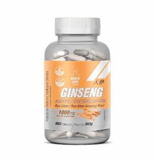 Ginseng 620mg Suplemento Alimentar Health Labs 60 Comprimidos