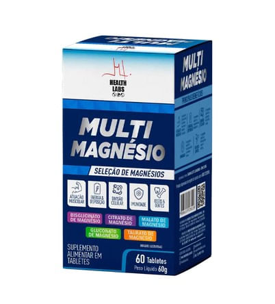 Multi Magnésio Tabletes1,2g - 60 Unidades
