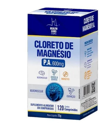 Cloreto de Magnésio - 120 Comprimidos