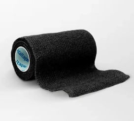 Faixa Elástica Vitaltape Cohesiveban Preta 10cm x 4,5m