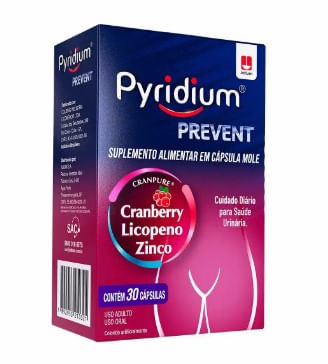 Pyridium Prevent - 30 Cápsulas em Gel