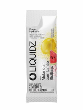Suplemento Alimentar Liquidz Melancia e Limão Siciliano Sachê - 5g