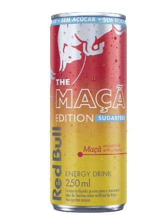Energético Red Bull Sem Açúcar Maça - 250ml