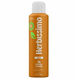 Desodorante Aerosol Herbíssimo Feminino Zero Alumínio Velvet  - 150ml