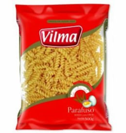 Macarrão Ovos Vilma Parafuso - 500g