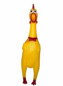 Brinquedo Pet Frango Sonoro CT8001 30cm