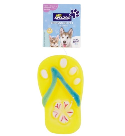 Brinquedo Pet Chinelos Sortidos CT8019 12,5x7cm