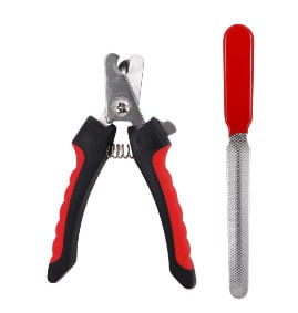 Kit Pet Alicate 12,5cm + Lixa de Unhas CT8082