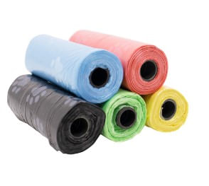 Kit Sacos de Lixo Pet Patinhas Sortido - 3 Rolos CT8101