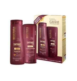 Kit Bio Extratus Shitake Plus Shampoo + Condicionador - 550ml