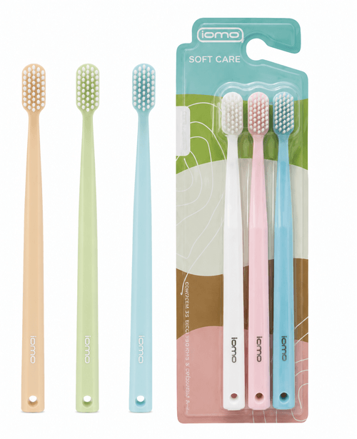Kit Escova Dental Adulto Super Macia Aurora Sortida - 3 Unidades