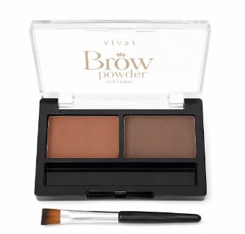 Sombra Para Sobrancelha Ruby Rose Brow Powder c/ Aplicador 4143.1.1