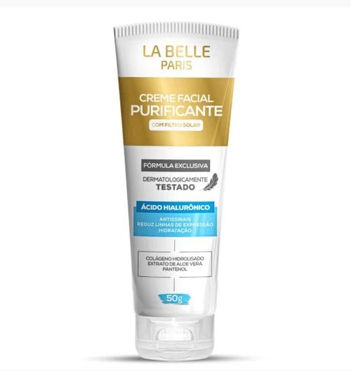 Creme Facial La Belle Paris Purificante Com Filtro Solar - 50g
