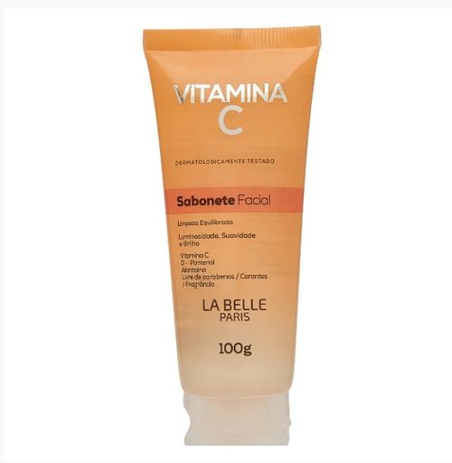 Sabonete Facial La Belle Paris Vitamina C - 100ml