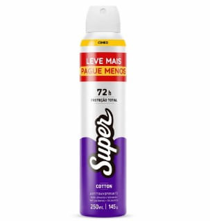 Desodorante Aerosol Cimed Super Cotton - 250ml