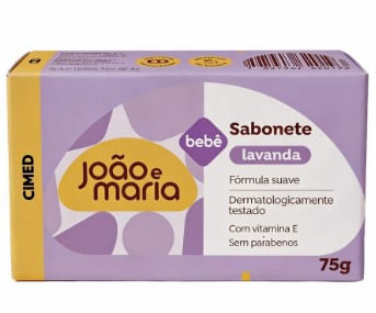 Sabonete Cimed Baby João e Maria Lavanda - 75g