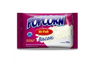 Pipoca Microondas Ki Flor Bacon - 100g