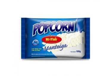 Pipoca Microondas Ki Flor Manteiga - 100g
