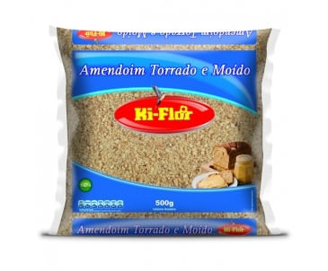 Amendoim Torrado e Moído Ki Flor - 400g