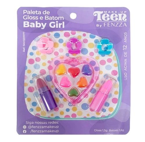 Paleta Fenzza Gloss e Batom Baby Girl - Skv12011177