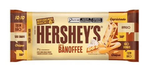 Barra de Chocolate Hershey's Sabor Banoffee - 77g