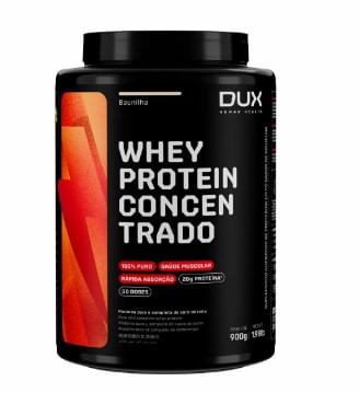 Whey Protein Dux Concentrado Baunilha - 900g